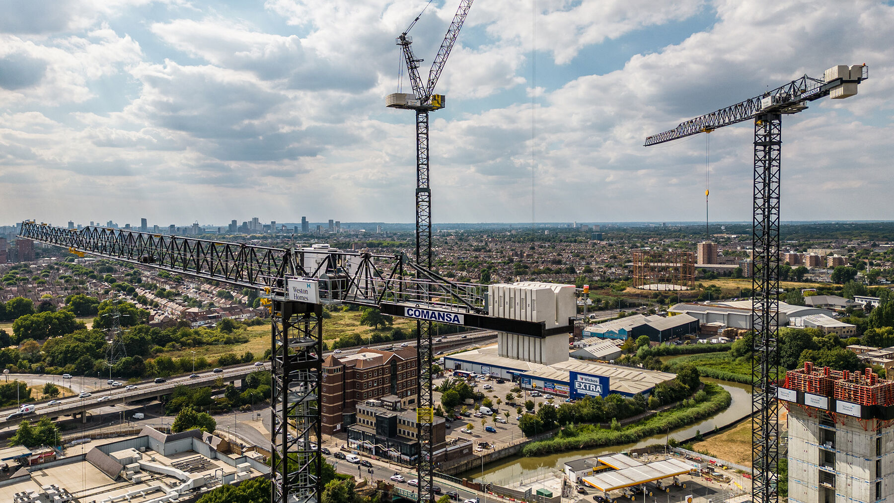 Cranes banner
